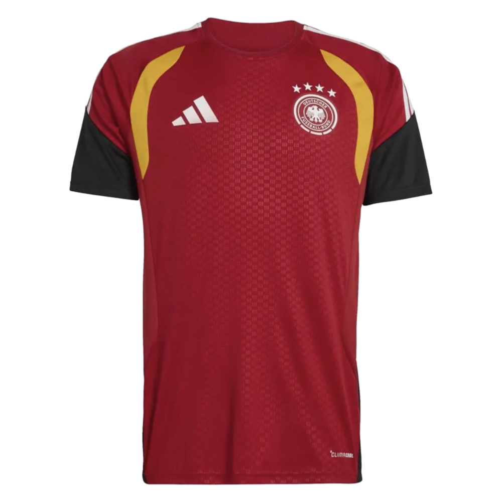 '26-'27 Germany Training Jersey (Red) Polyester Made By: Adidas Men's Red 3XL