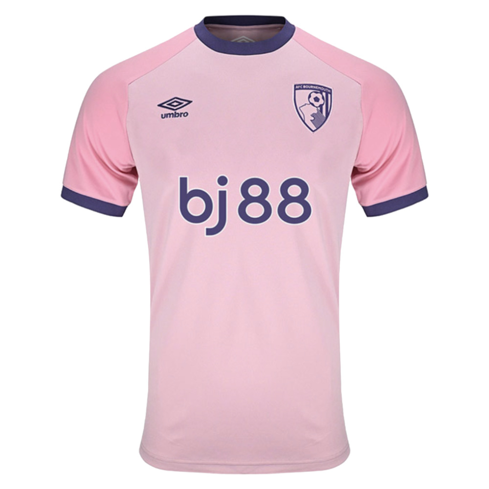'25-'26 Bournemouth Third Shirt Polyester Made By: Umbro Men's Pink Xxl