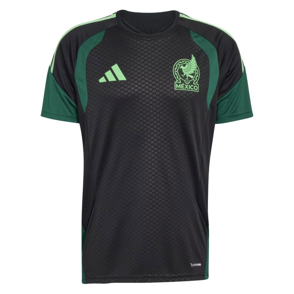 '26-'27 Mexico Training Jersey (Black) Polyester Made By: Adidas Men's Black Extra Large