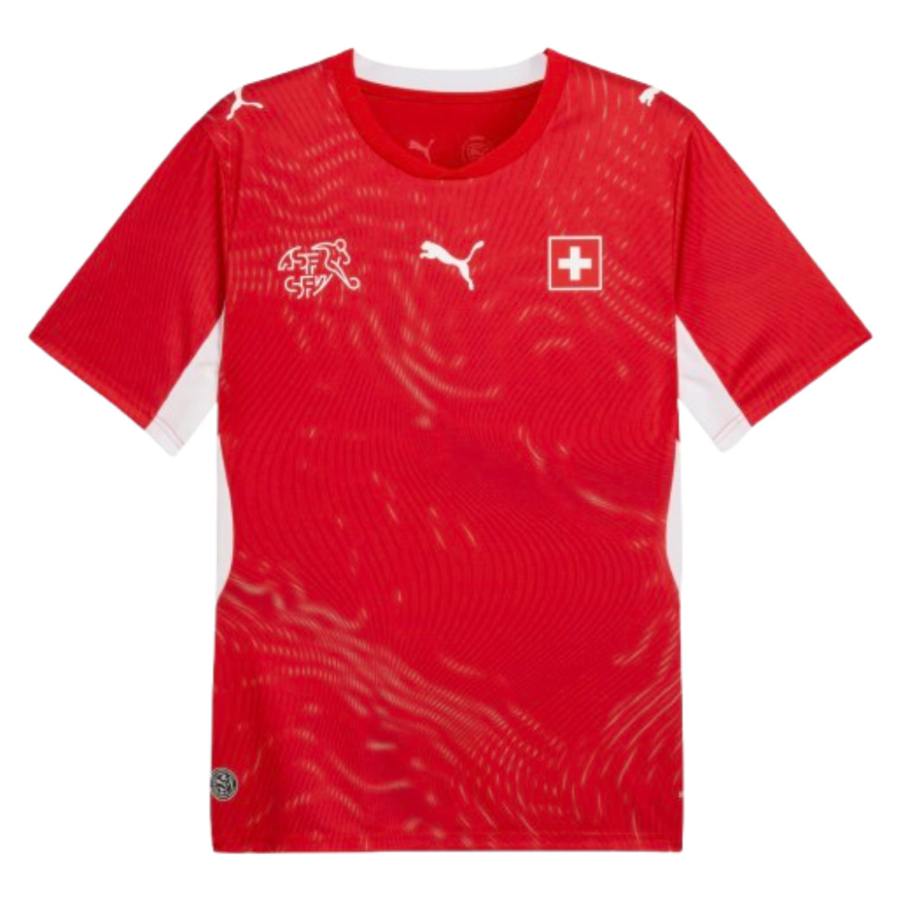 '26-'27 Switzerland Home Shirt Polyester Made By: Puma Men's Red Xxl