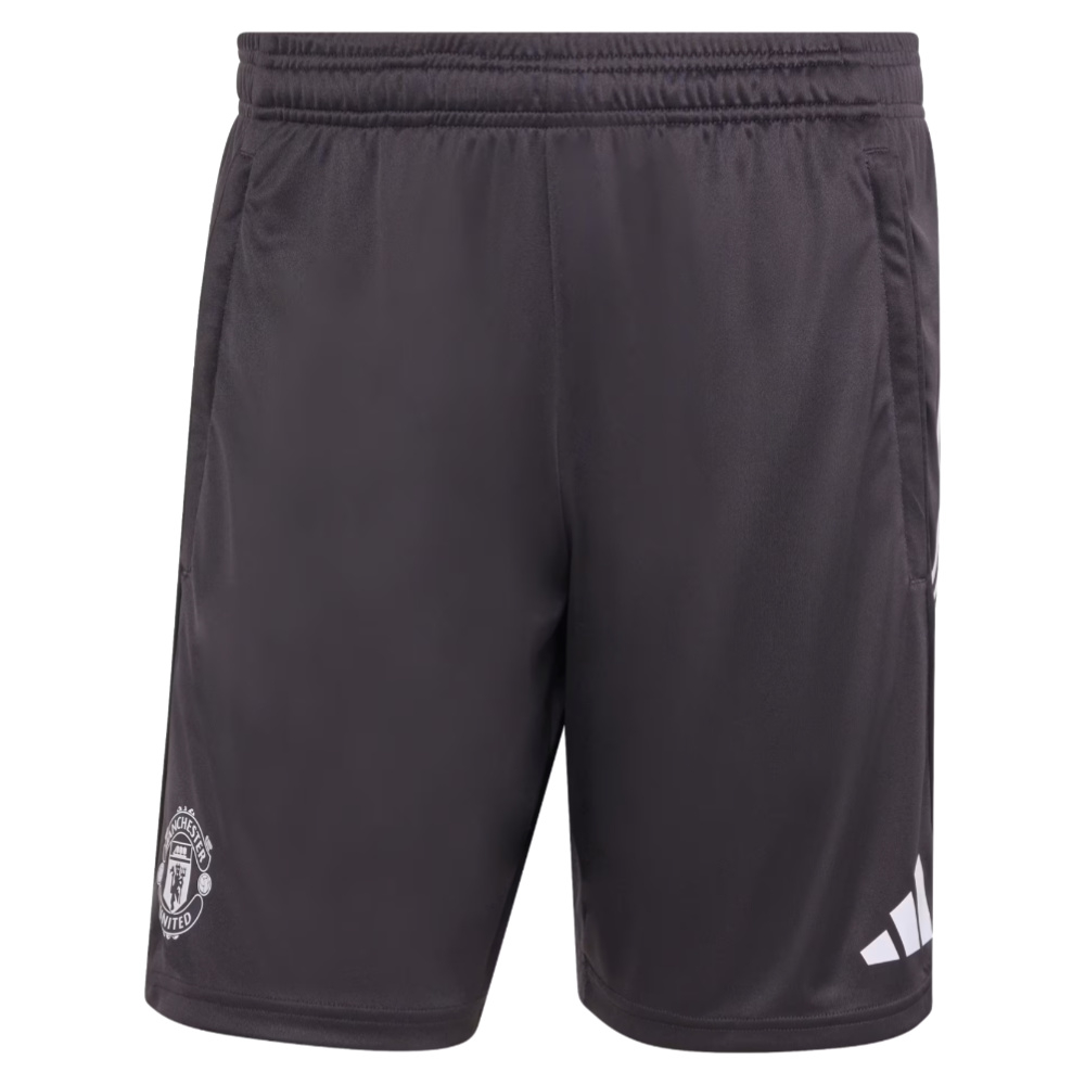 '25-'26 Man Utd Training Shorts (Aurora ) Polyester Manchester United Made By: Adidas Men's Black Xxl