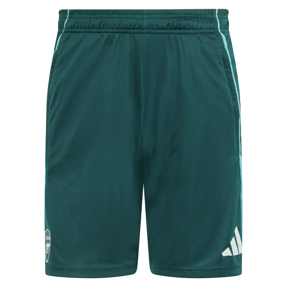 '25-'26 Arsenal Training Shorts (Aurora Ivy) Polyester Made By: Adidas Men's Green Extra Large