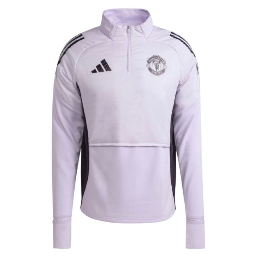 '25-'26 Man Utd Wind Top ( Tint) Polyester Manchester United Made By: Adidas Men's Purple 3XL