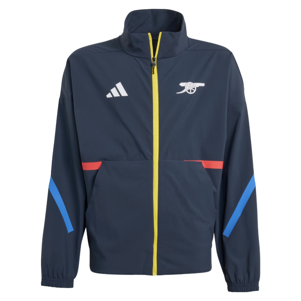 Arsenal Kids Kids' Tracksuit Top, Football by adidas in Size 9 - 10 Years, Sports Direct - Image 4