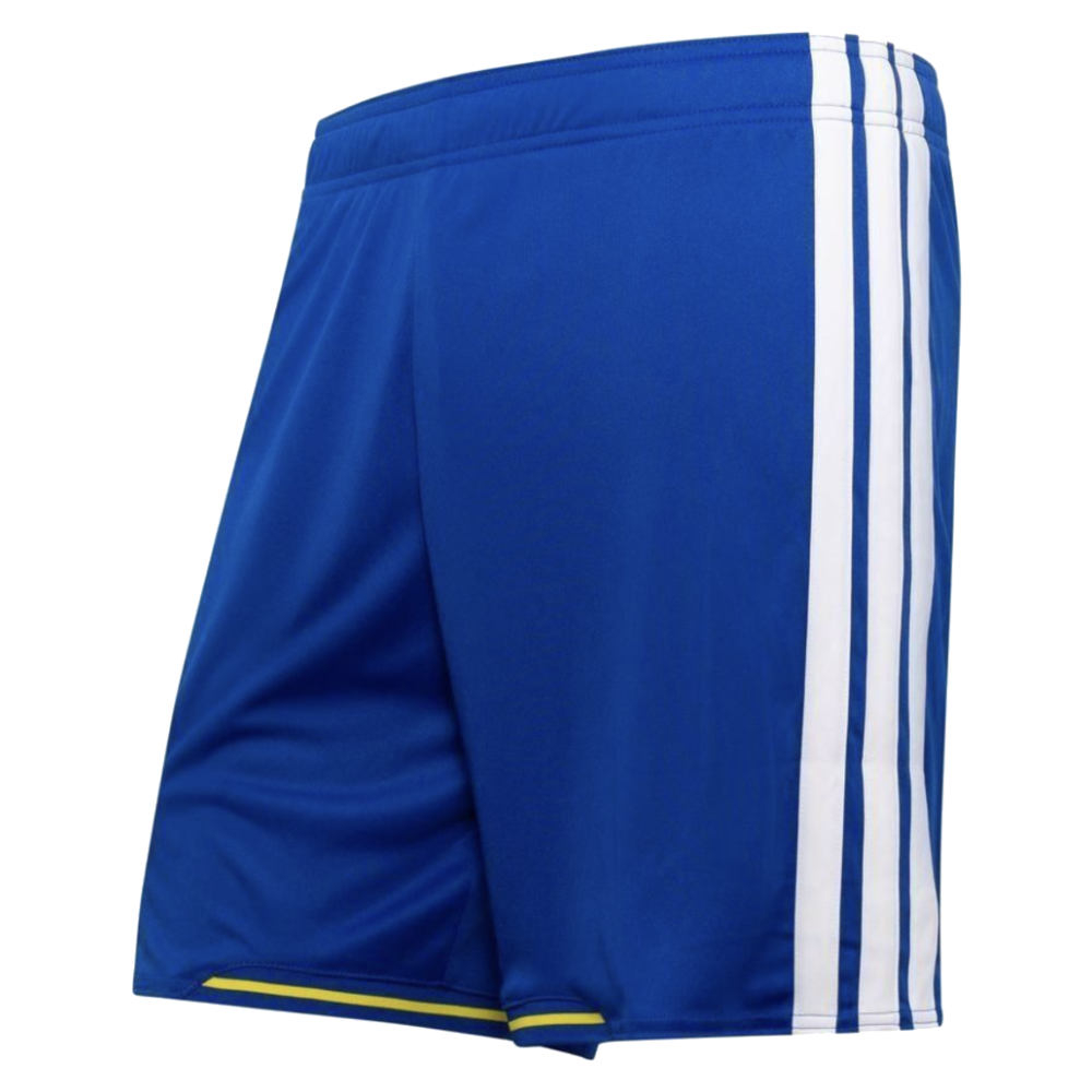 '26-'27 Sweden Home Shorts (Blue) - Kids 22 Waist Polyester Made By: Adidas Unisex Kids Blue 28 Waist