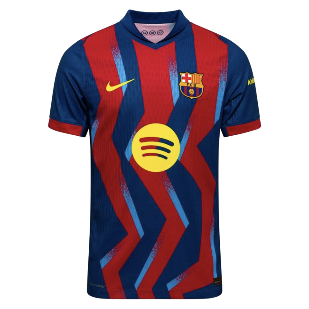 Nike Fc Barcelona 25/26 Dri-Fit Adv Match El Classico Shirt Blue/Red - Image 2