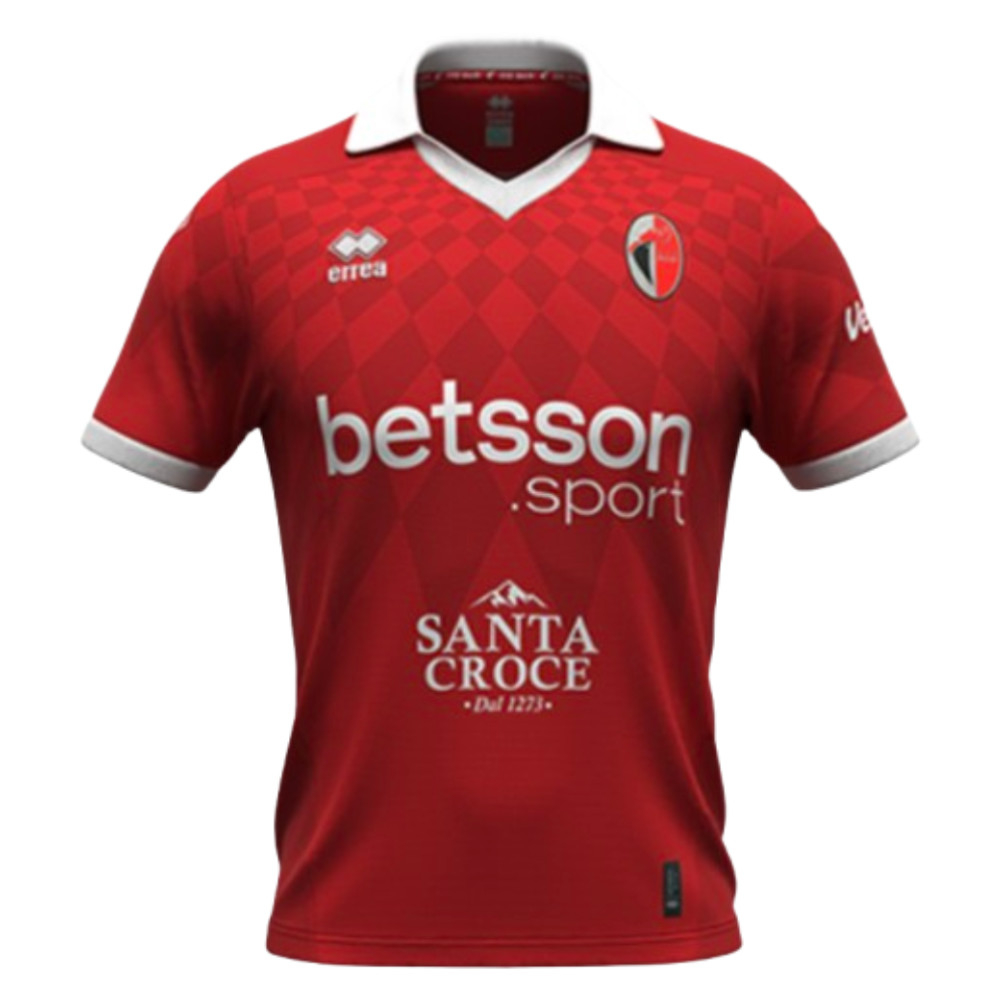 '25-'26 Bari Away Shirt Polyester Made By: Errea Men's Red Large