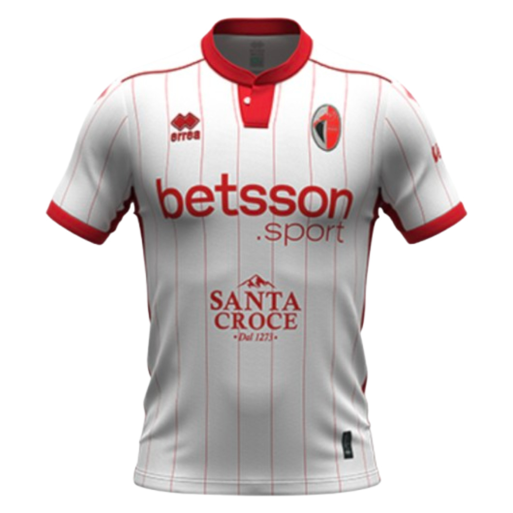 '25-'26 Bari Home Shirt Polyester Made By: Errea Men's White Medium