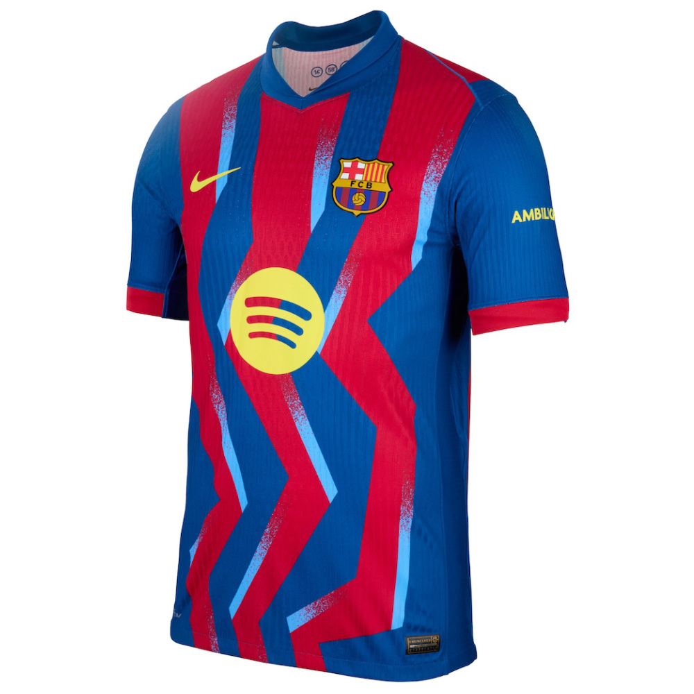 Nike Fc Barcelona 25/26 Dri-Fit El Classico Stadium Shirt Blue/Red - Image 3