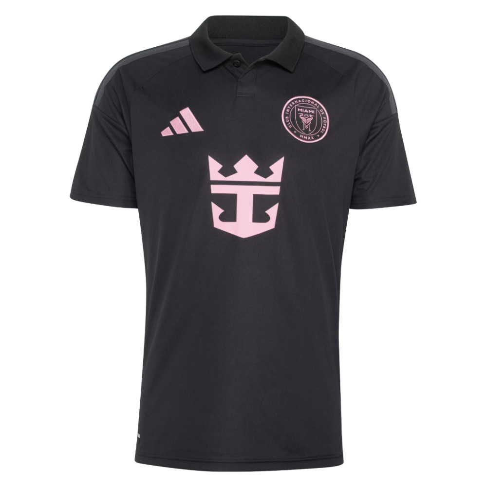 2026 Inter Miami Away Shirt Polyester Made By: Adidas Men's Black Xxl