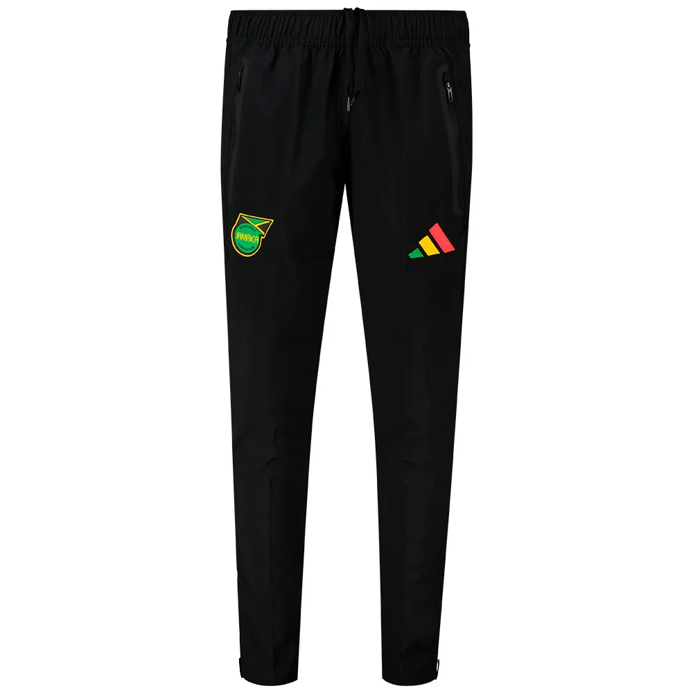 '26-'27 Jamaica Tiro Travel Pants (Black) Polyester Made By: Adidas Men's Black Small