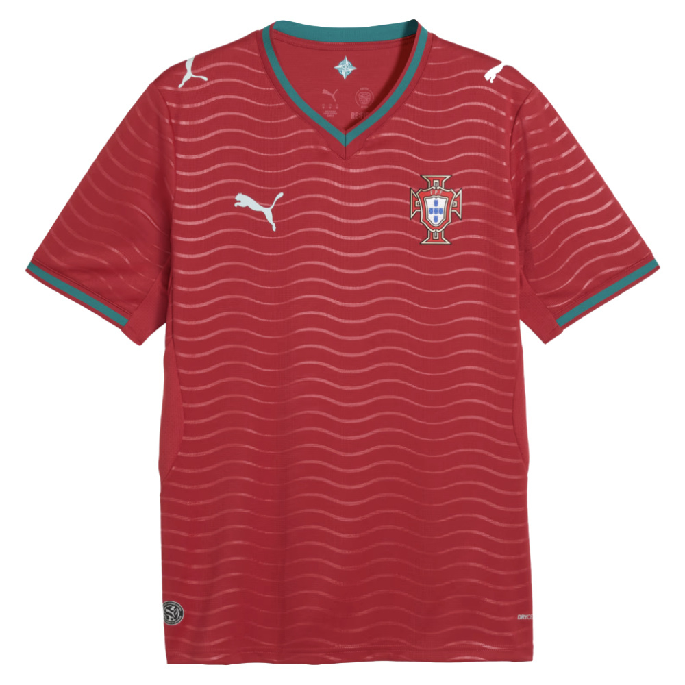 '26-'27 Portugal Home Shirt Polyester Made By: Puma Men's Red 3XL