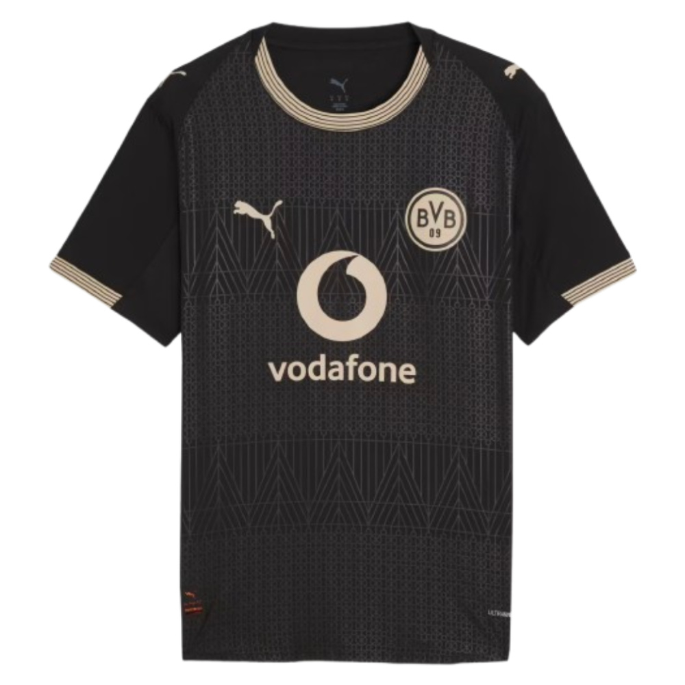 2026 Borussia Dortmund Special Edition Jersey Authentic Polyester Made By: Puma Men's Black Medium