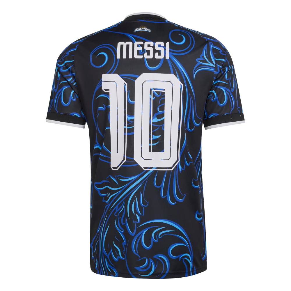 '26-'27 Argentina Away Lionel Messi Shirt Polyester Made By: Adidas Men's Navy Xxl