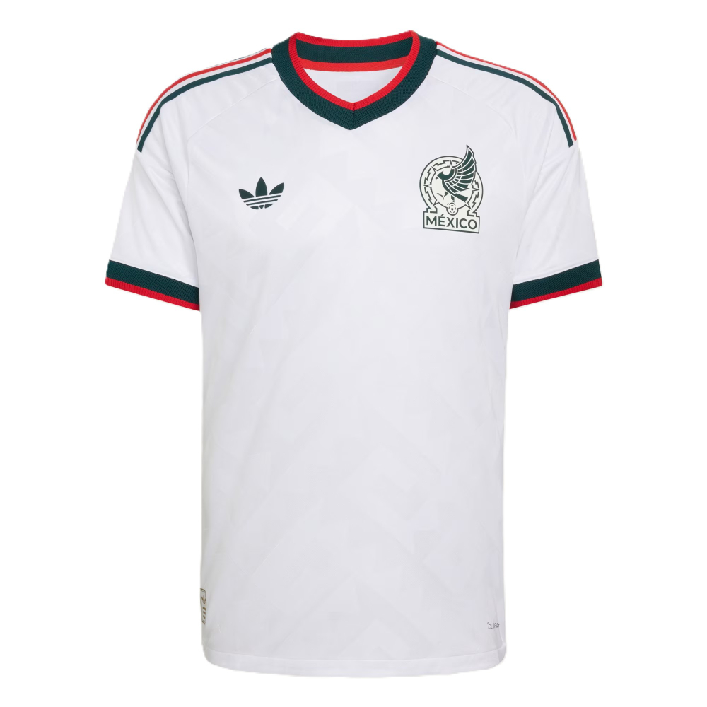 '26-'27 Mexico Authentic Away Shirt Polyester Made By: Adidas Men's White Medium