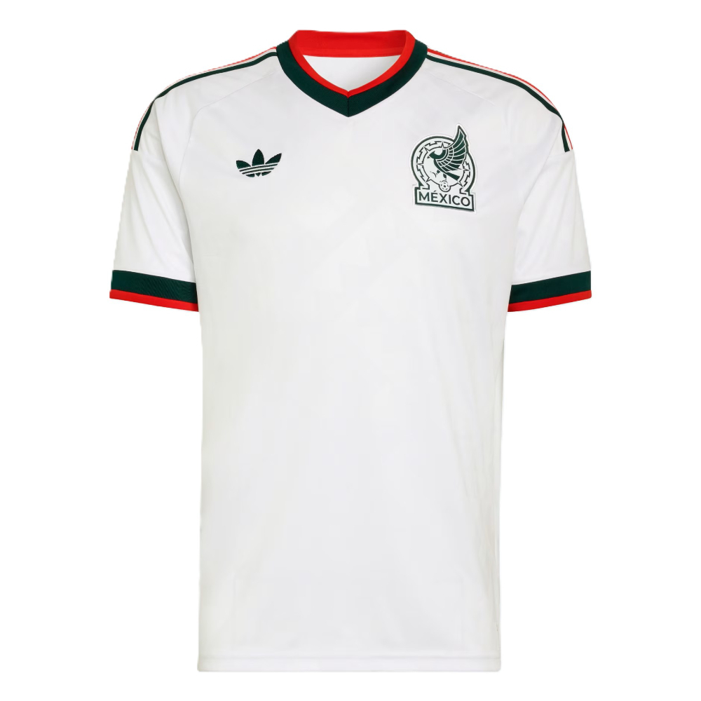 '26-'27 Mexico Away Shirt Polyester Made By: Adidas Men's White Medium