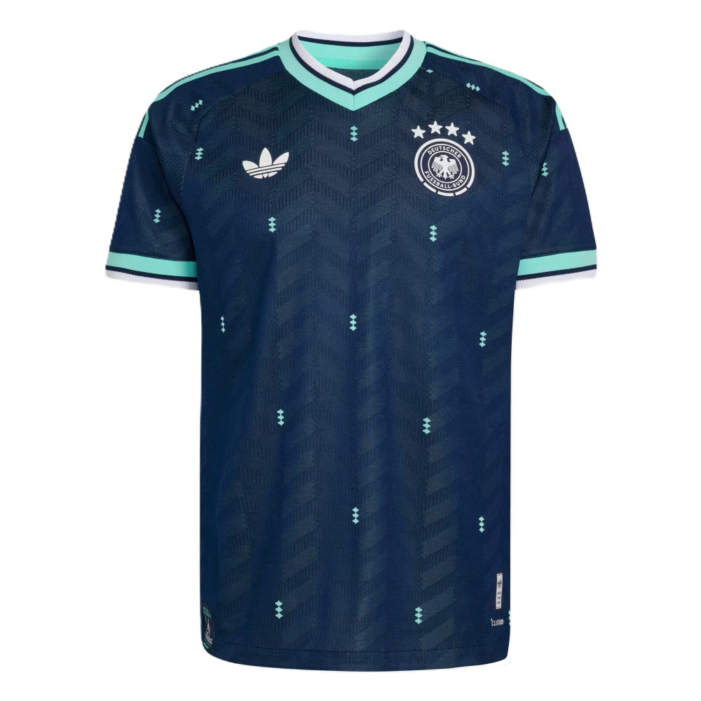 '26-'27 Germany Authentic Away Shirt Polyester Made By: Adidas Men's Green 3XL