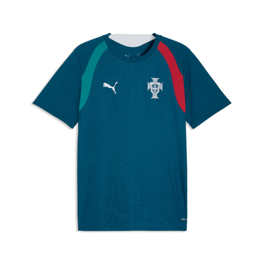 '26-'27 Portugal Training Jersey (Ocean Tropic) Polyester Made By: Puma Men's Green 3XL