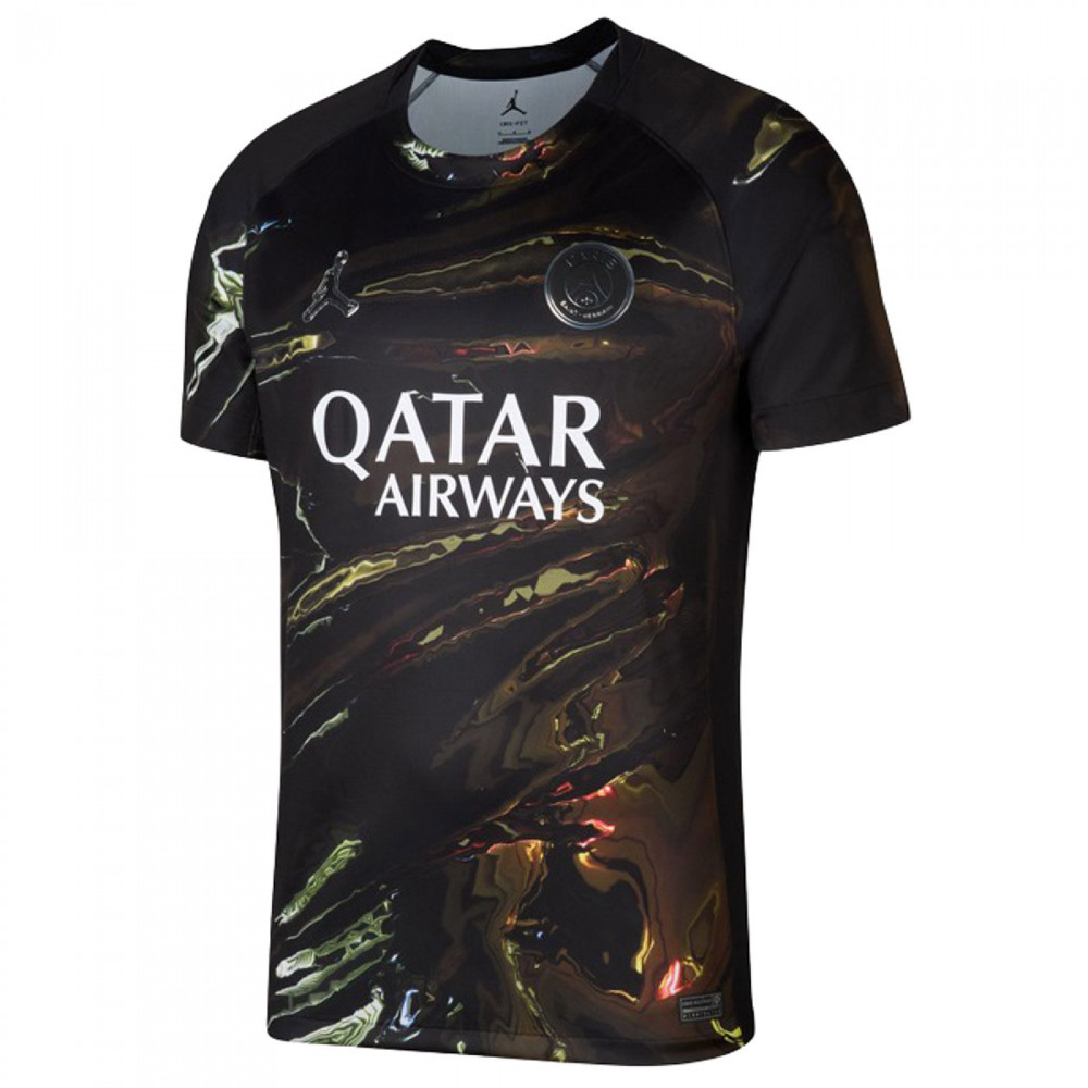 2026 Psg Jordan Stadium Night Edition Shirt (Black) Polyester Made By: Nike Men's Black Large