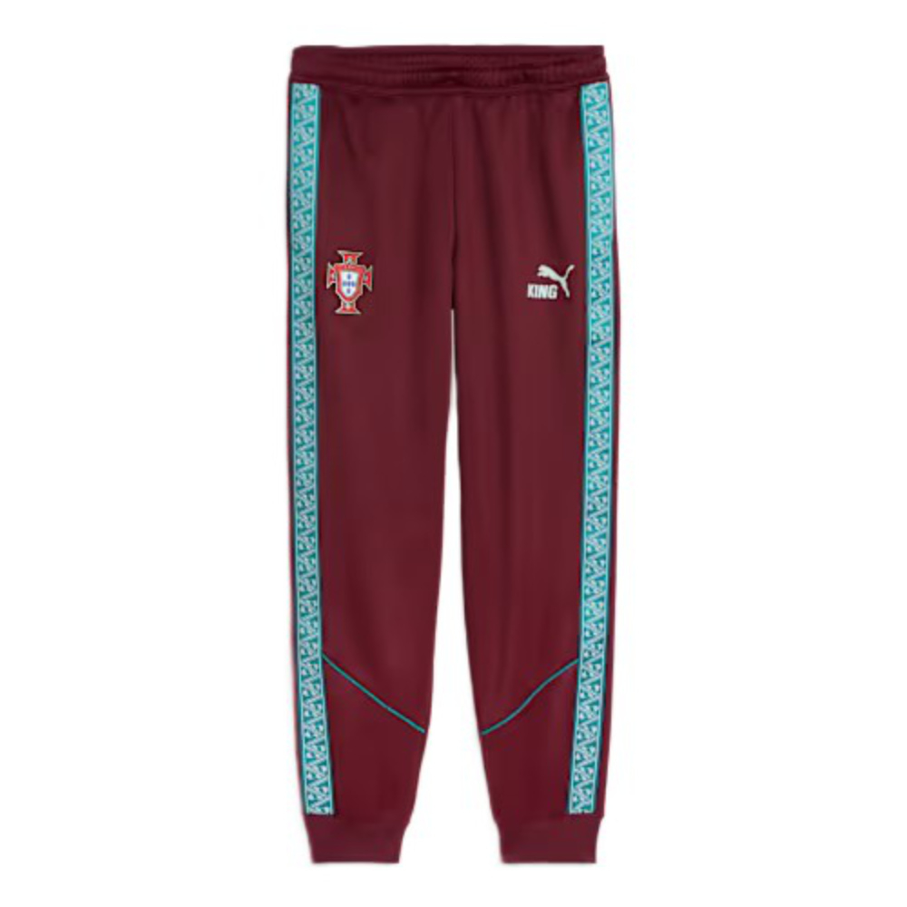 '26-'27 Portugal King Anthem Pants (Ruby) Polyester Made By: Puma Men's Red Large