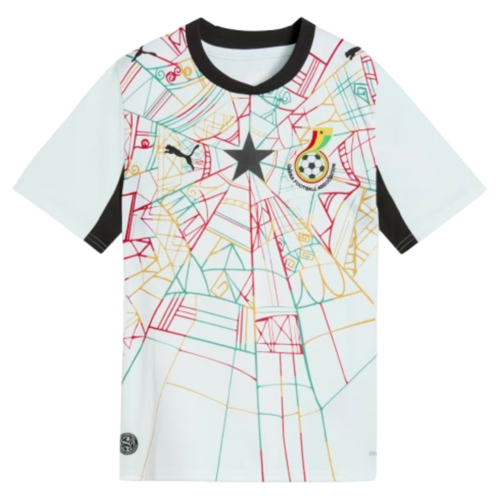 International Kids Kids Ghana Home Shirt World Cup 2026, Football by Puma in Size 11 - 12 Years, Sports Direct - Image 3