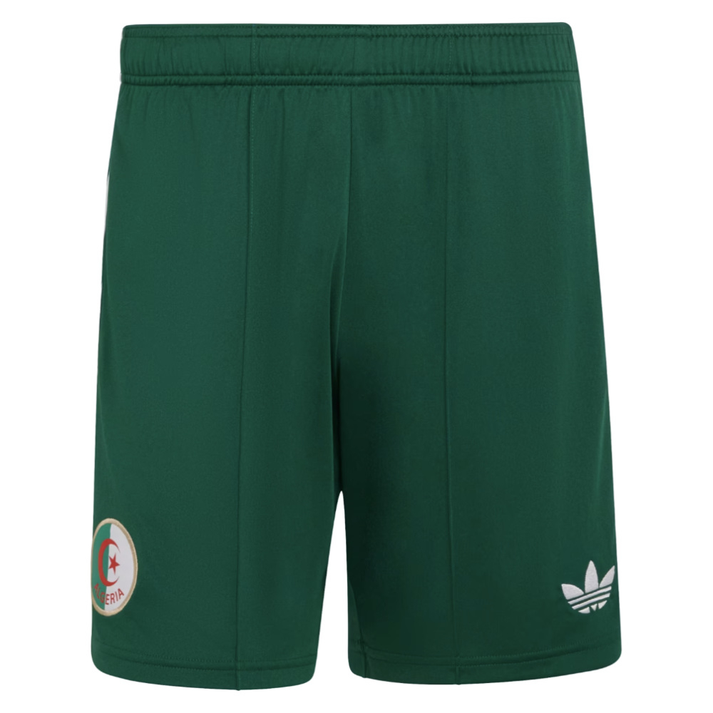 '26-'27 Algeria Away Shorts (Green) Polyester Made By: Adidas Men's Green Medium
