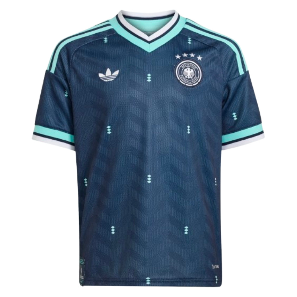 Germany Unisex Navy 2026 2027 Junior Away Shirt In | Size: 9-10 Years - Image 6