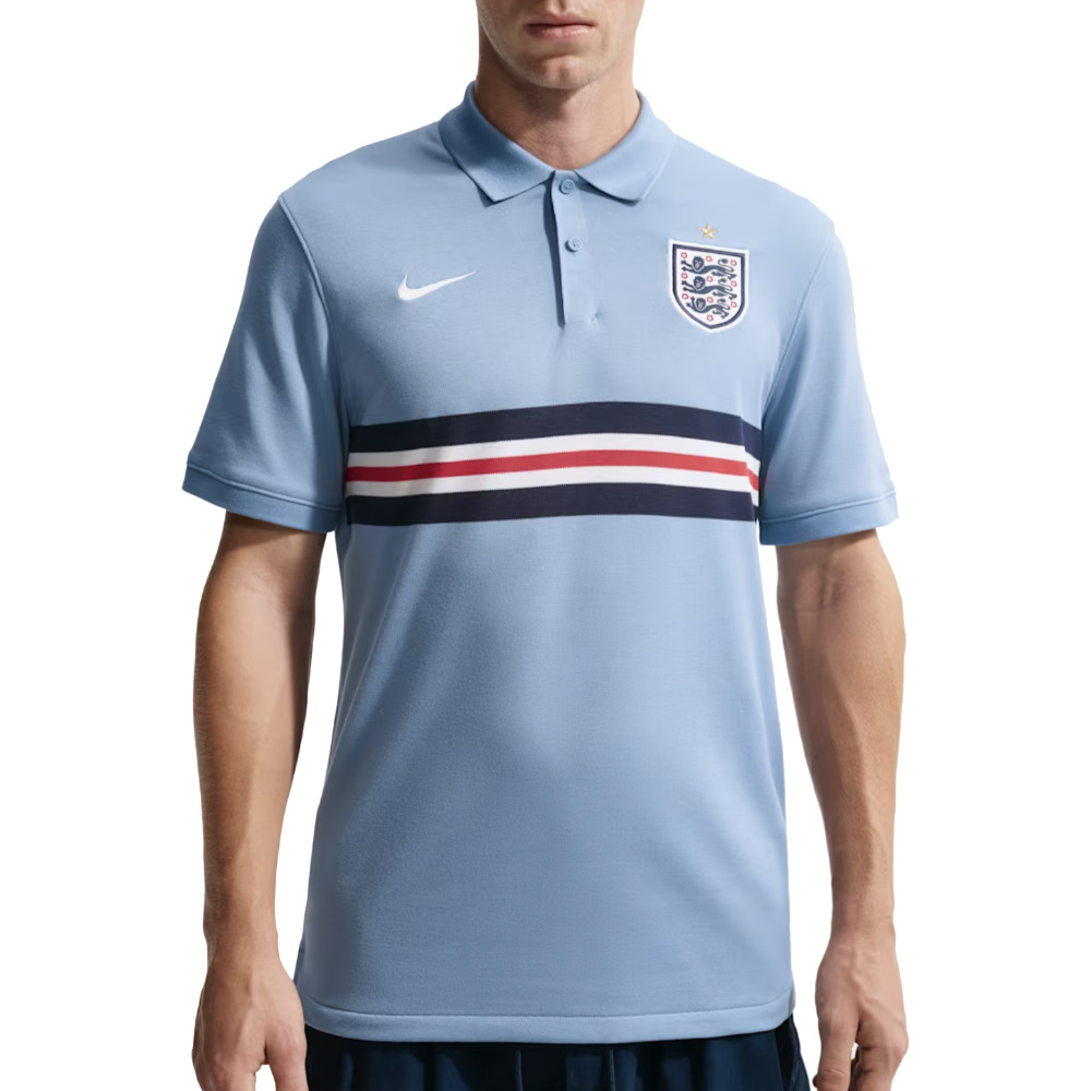 '26-'27 England The Nike Football Polo Shirt (Work ) Polyester Men's Blue Medium