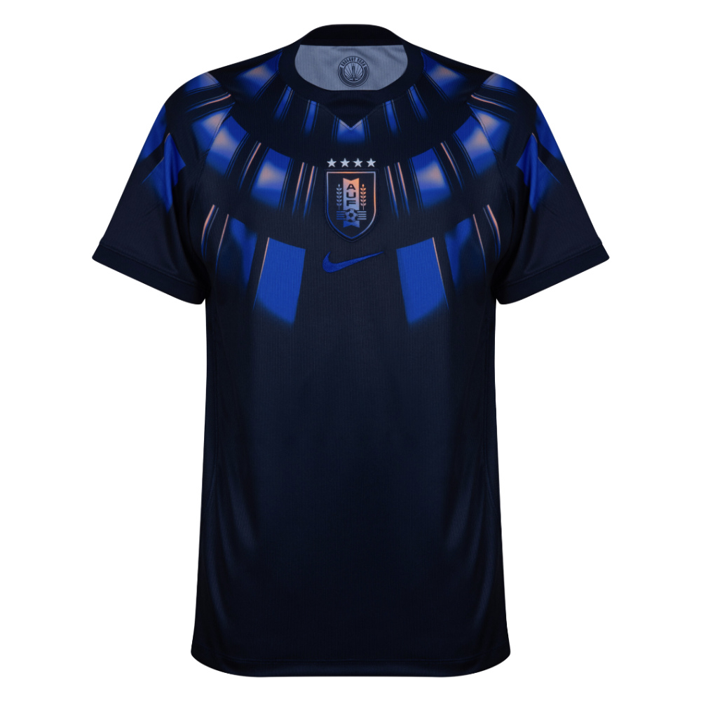 '26-'27 Uruguay Away Shirt Polyester Made By: Nike Men's Navy Small