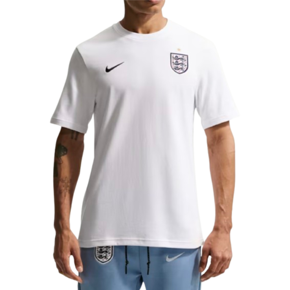 '26-'27 England Primary Shirt (White) Polyester Made By: Nike Men's White 3XL