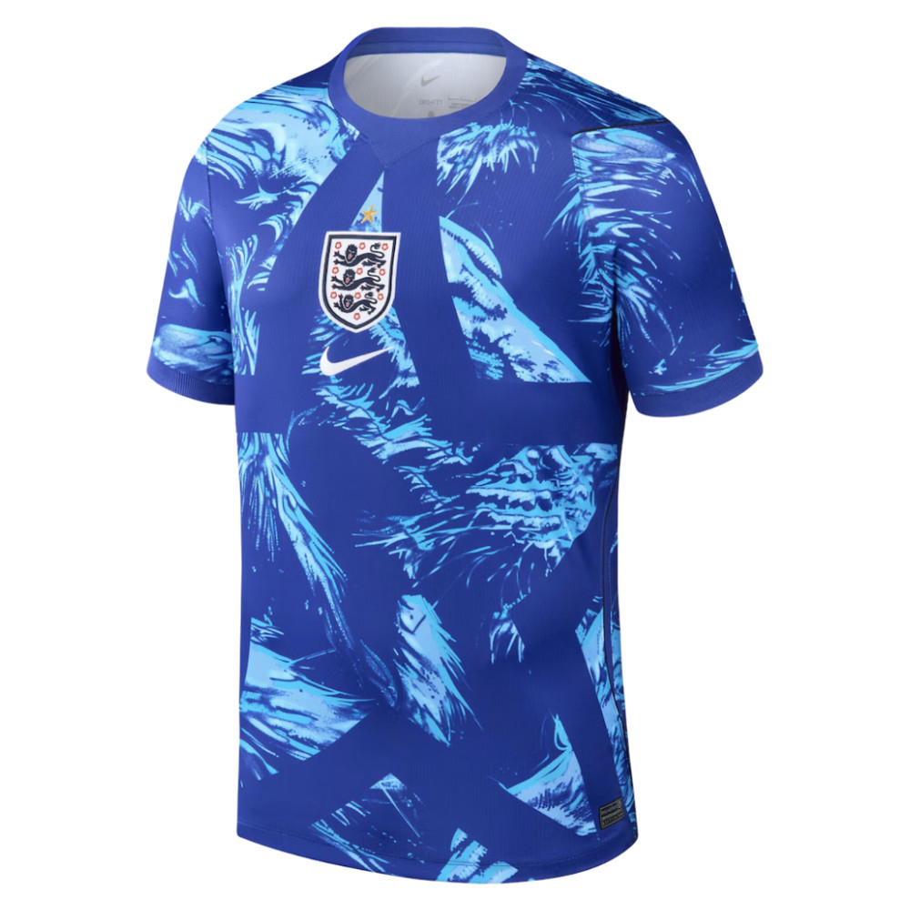'26-'27 England Home Goalkeeper Shirt (Blue) Polyester Made By: Nike Men's Blue Extra Small