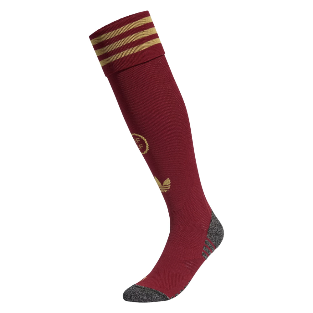 '26-'27 Spain Away Socks (Burgundy) Adults Polyester Made By: Adidas Unisex Burgundy Medium