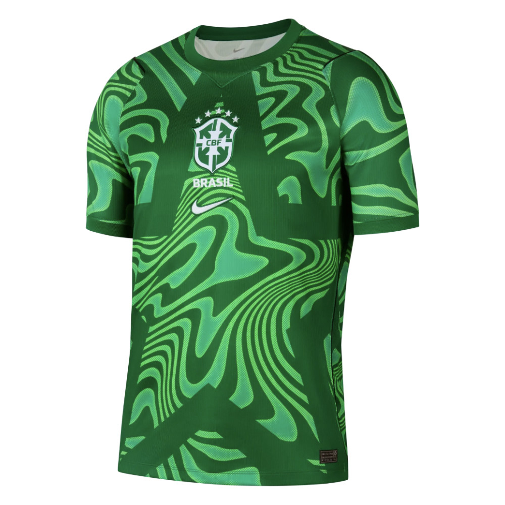 '26-'27 Brazil Goalkeeper Shirt (Pine ) Polyester Made By: Nike Men's Green Xxl