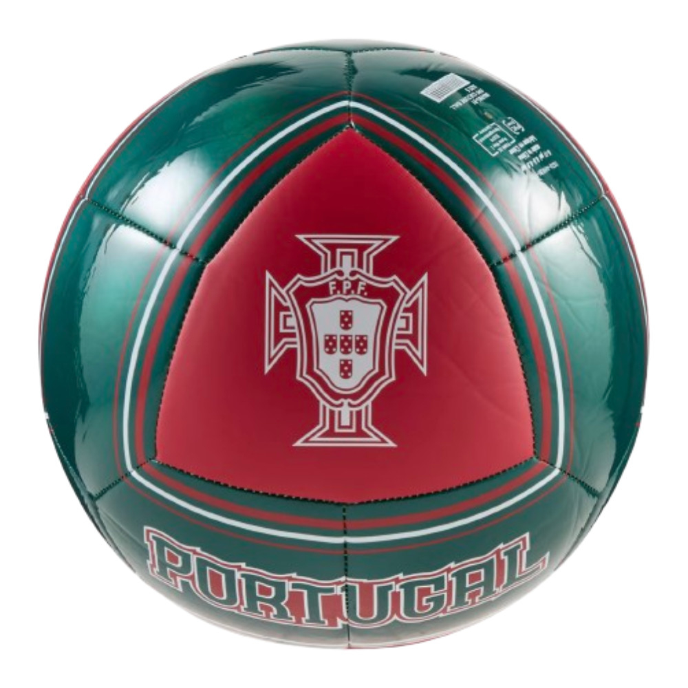 '26-'27 Portugal Ftblculture Ball (Red/ Lagoon) Adults One Size Polyester Made By: Puma Unisex Green