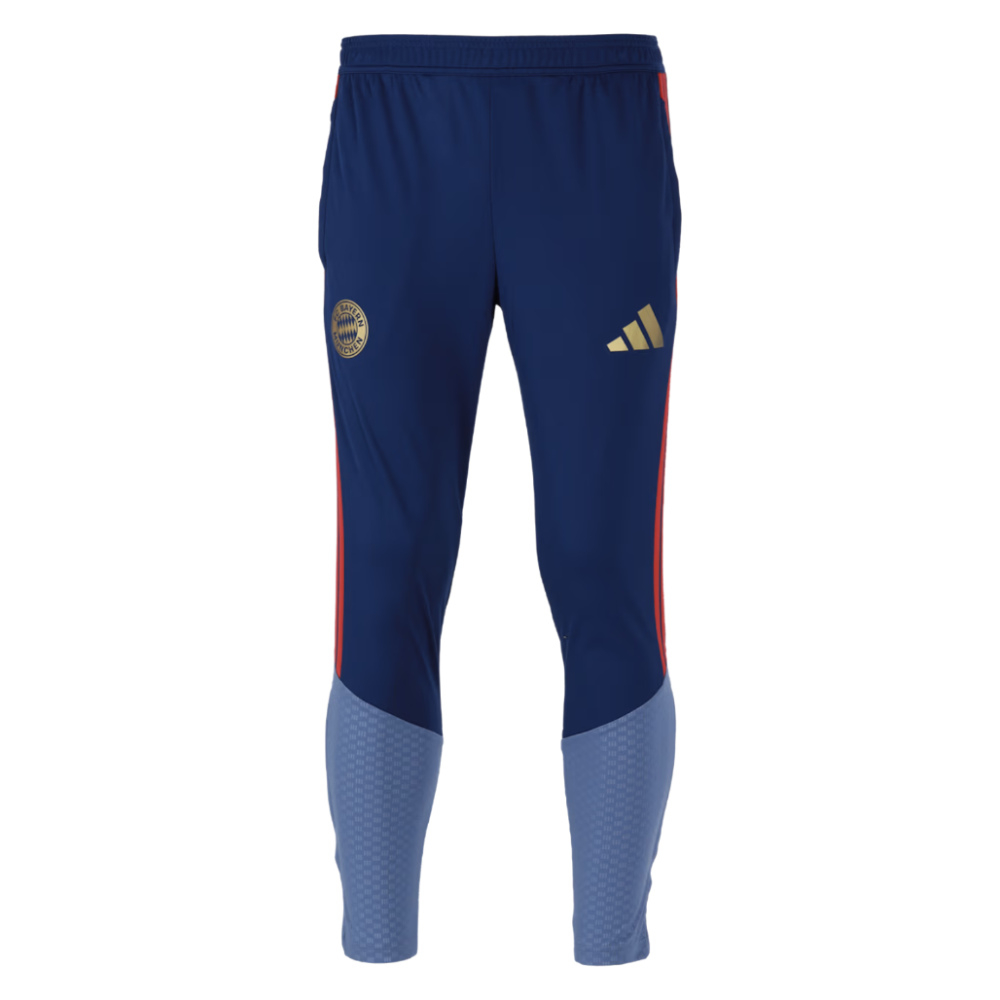 '26-'27 Bayern Munich Training Pants (Night Indigo) Polyester Made By: Adidas Men's Navy Medium