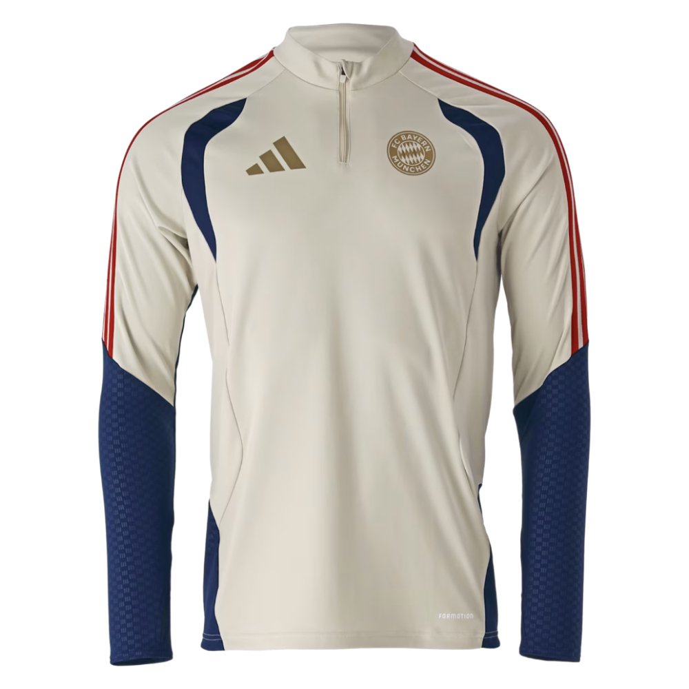 '26-'27 Bayern Munich Training Top (Alumina) Polyester Made By: Adidas Men's Grey Extra Large