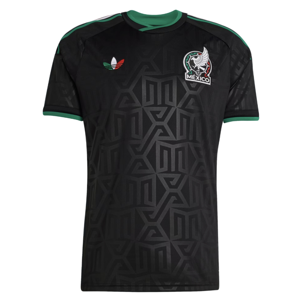 '26-'27 Mexico Third Shirt Polyester Made By: Adidas Men's Black Medium