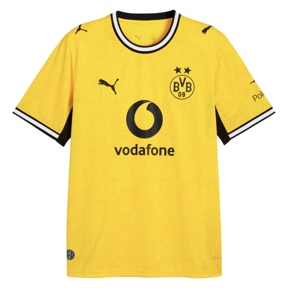 '26-'27 Borussia Dortmund Home Shirt Polyester Made By: Puma Men's Yellow Large
