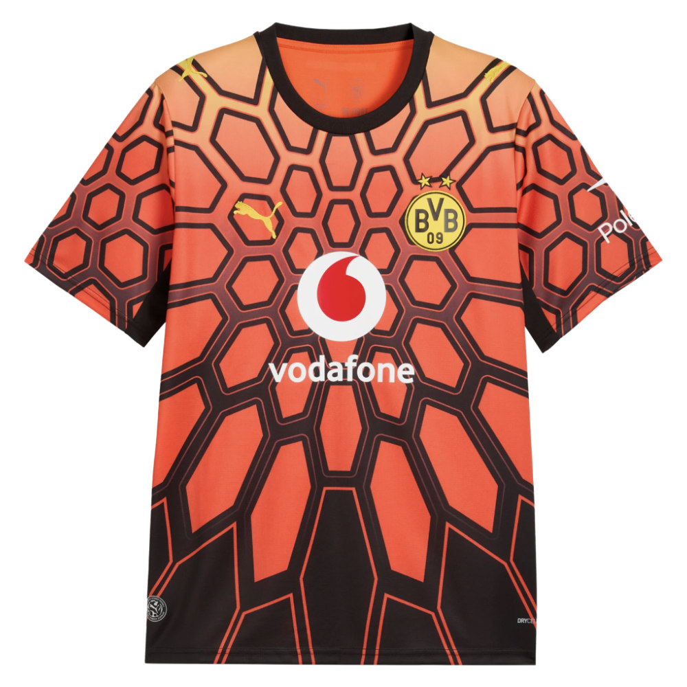 '26-'27 Borussia Dortmund Home Goalkeeper Shirt (Red) Polyester Made By: Puma Men's Red Medium