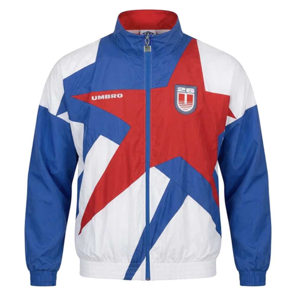 Umbro Usa World Cup 26 Football Jacket Polyester Men's White Xxl