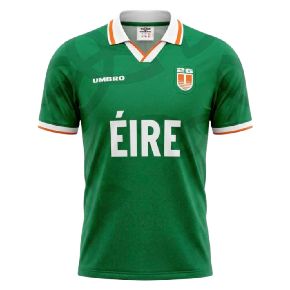 Umbro Ireland World Cup 26 Football Shirt Polyester Men's Green Large