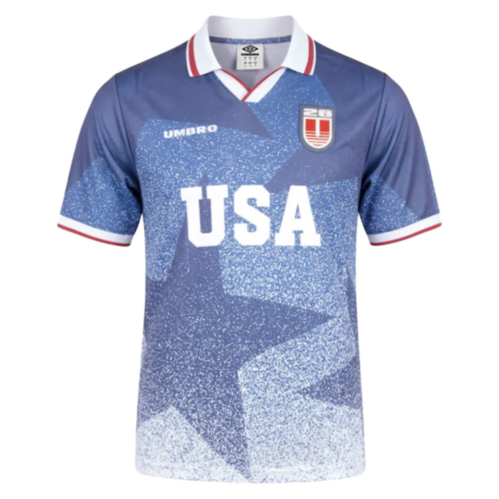 Umbro Usa World Cup 26 Football Shirt Polyester Men's Grey Medium