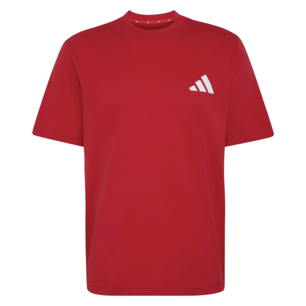 '26-'27 Man Utd Szn Graphic Tee (Red) Polyester Manchester United Made By: Adidas Men's Red Extra Large