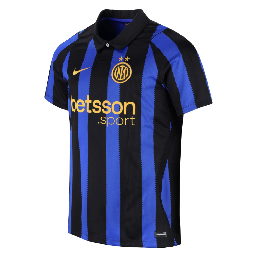 '26-'27 Inter Milan Home Shirt (Kids) Polyester Made By: Nike Unisex Kids Blue Extra Large