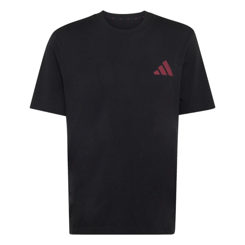 '26-'27 Liverpool Seasonal Graphic Tee (Black) Polyester Made By: Adidas Men's Black Medium