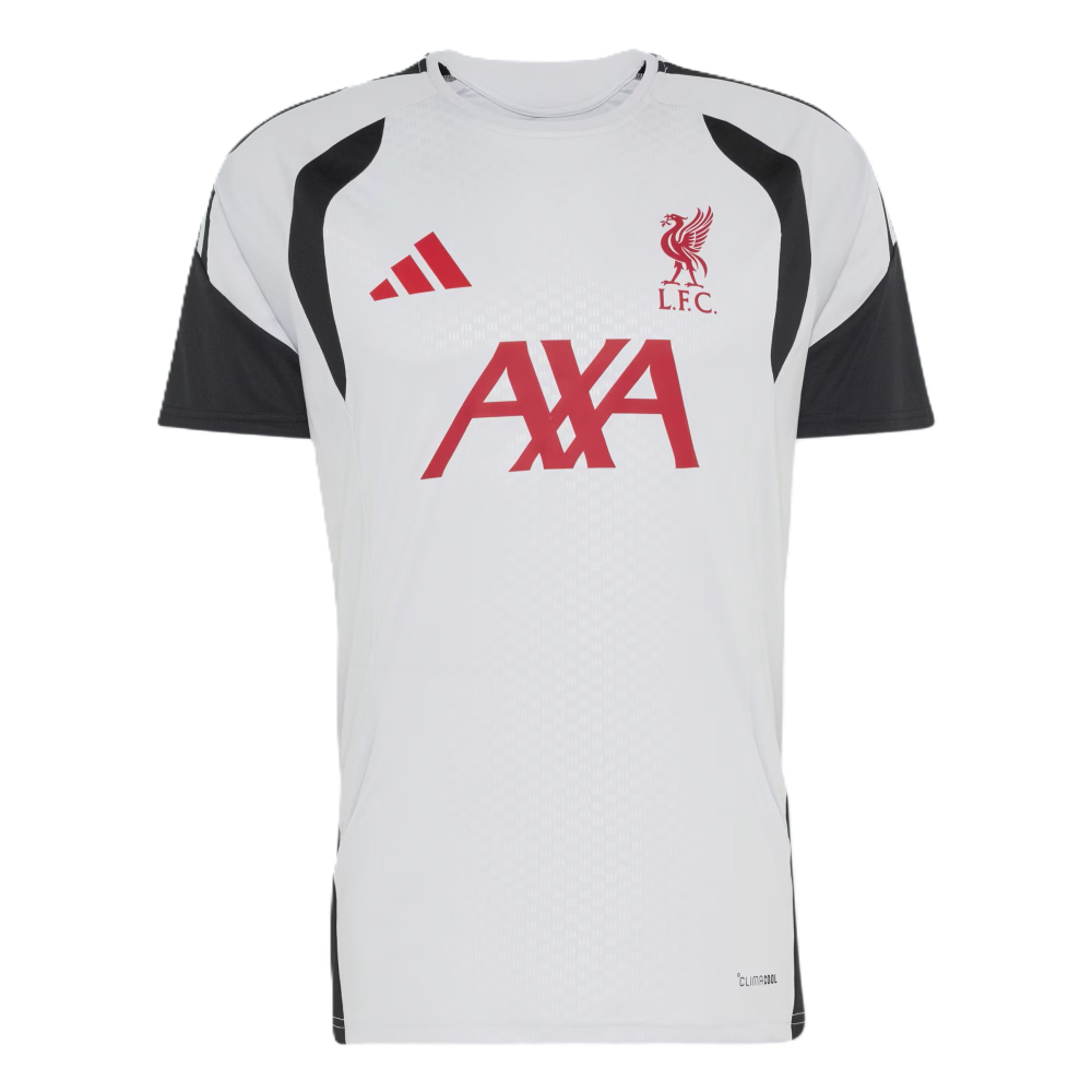 '26-'27 Liverpool Training Jersey (Dash ) Polyester Made By: Adidas Men's Grey Xxl