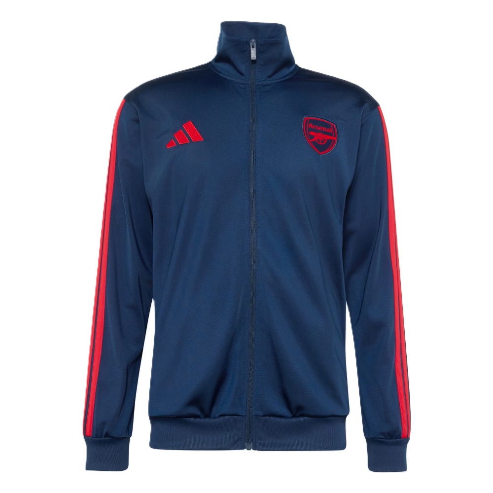 '26-'27 Arsenal Dna Track Top (Navy) Polyester Made By: Adidas Men's Navy Xxl