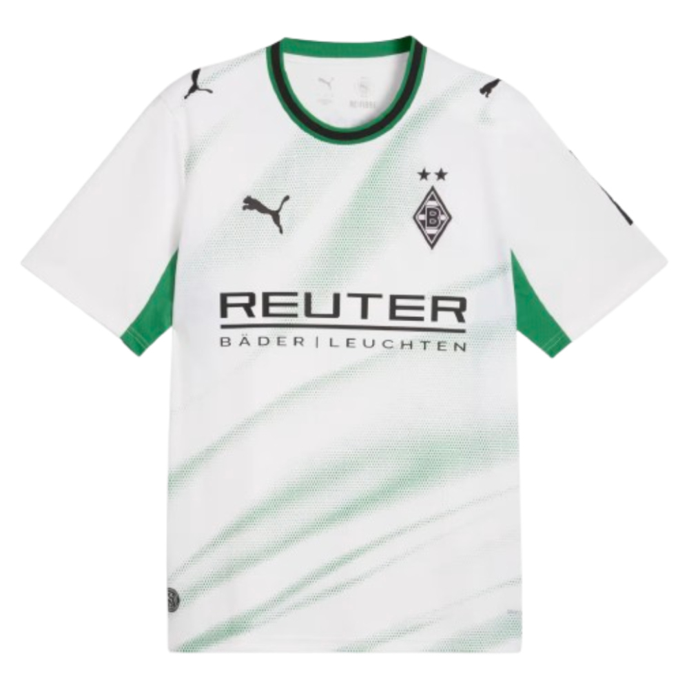 '26-'27 Borussia Mgb Home Shirt Polyester Monchengladbach Made By: Puma Men's White Xxl
