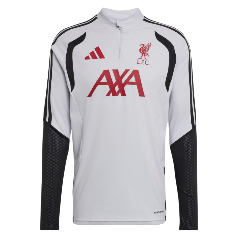 '26-'27 Liverpool Training Top (Grey) Polyester Made By: Adidas Men's Grey Medium