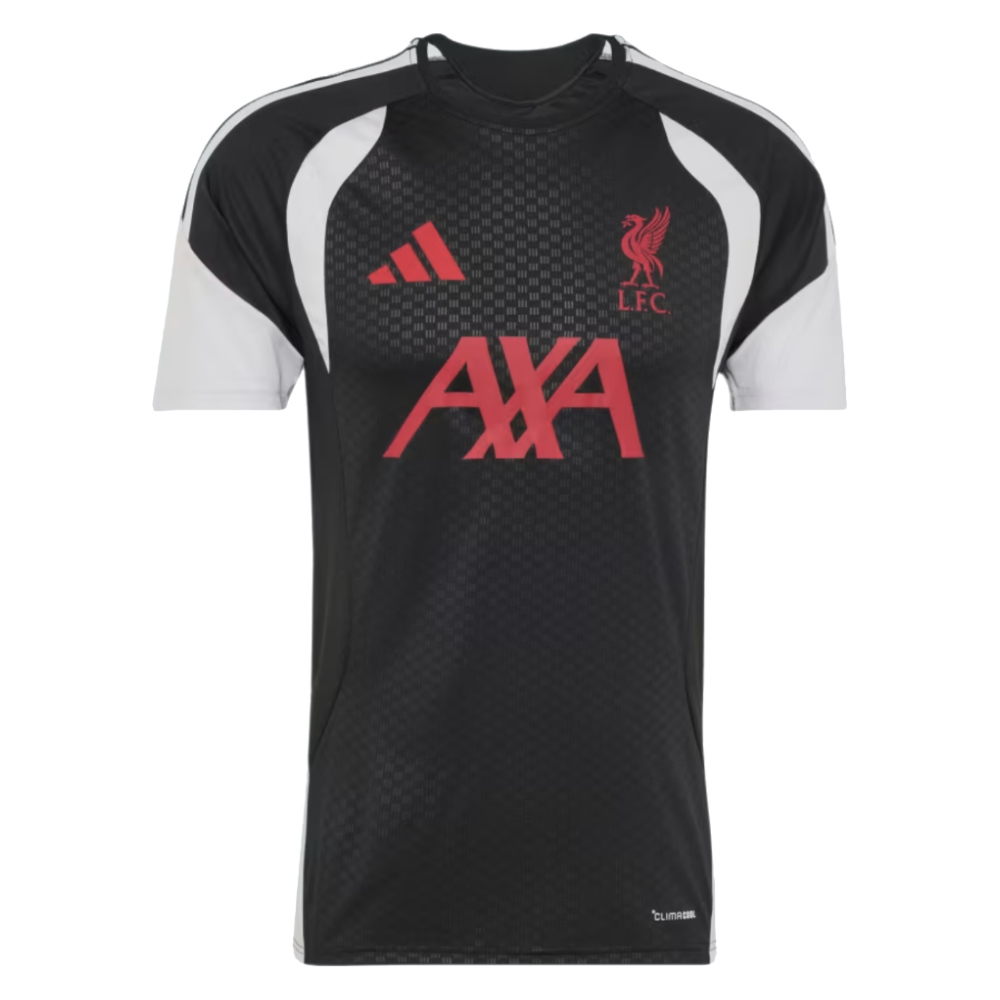 '26-'27 Liverpool Training Jersey (Black) Polyester Made By: Adidas Men's Black Extra Small